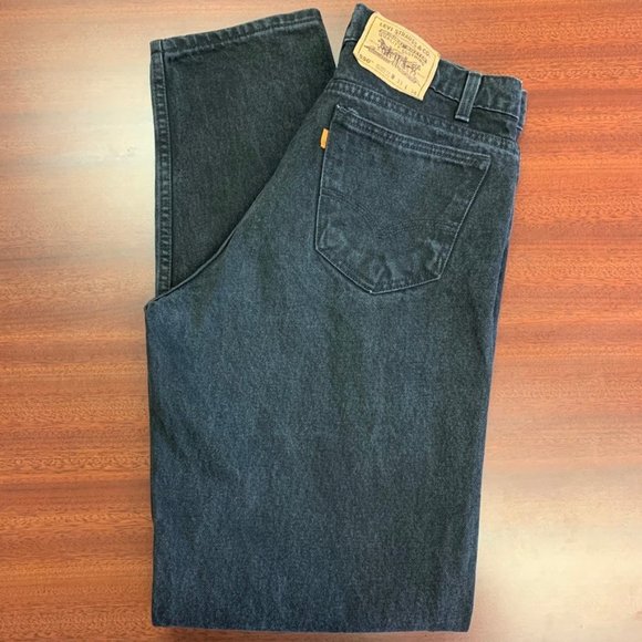 Vintage Men's 550 Levi's USA Made Orange Tab - Picture 1 of 10